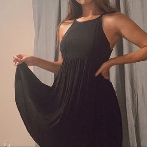 Black high neck O’Neill dress